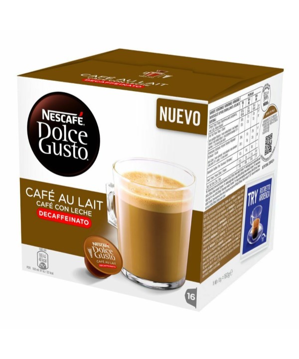 Nescafe Dolce Gusto Cafe Au Lait Decaf 4568